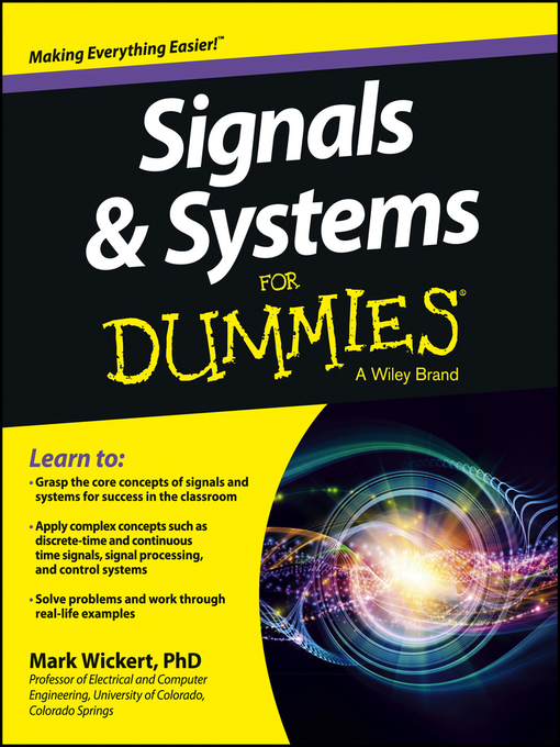 Cover of Signals and Systems For Dummies